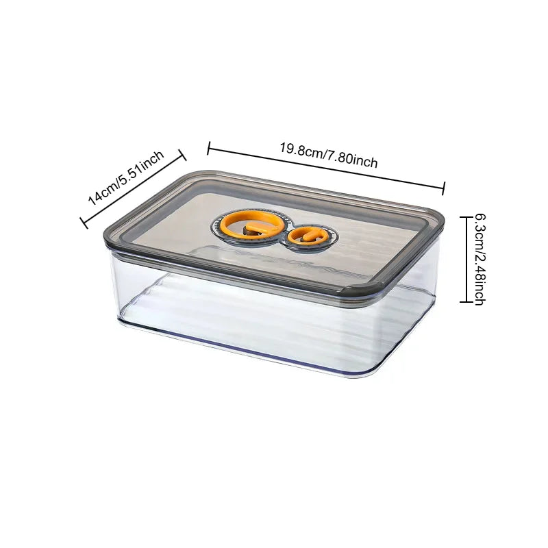 Airtight Food Storage Containers Set, 4-Piece BPA-Free Plastic Leak-Proof Containers for Meal Prep, Lunch Storage & Freezer Use