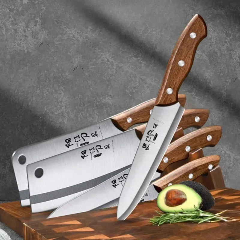 Professional Chef Kitchen Knife – Super Sharp Stainless Steel Forged Slicing Cleaver Knife