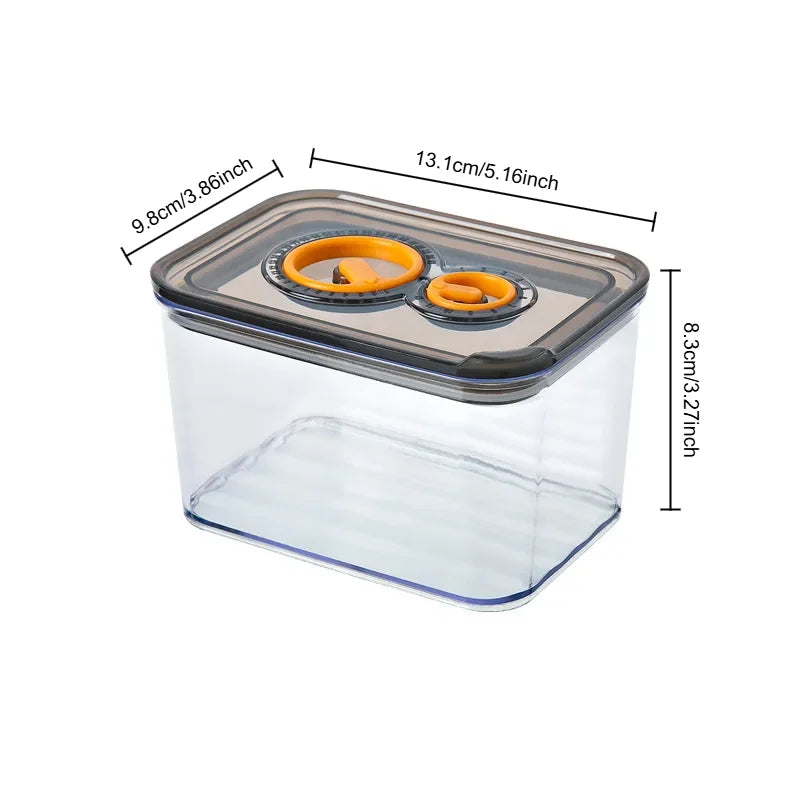 Airtight Food Storage Containers Set, 4-Piece BPA-Free Plastic Leak-Proof Containers for Meal Prep, Lunch Storage & Freezer Use